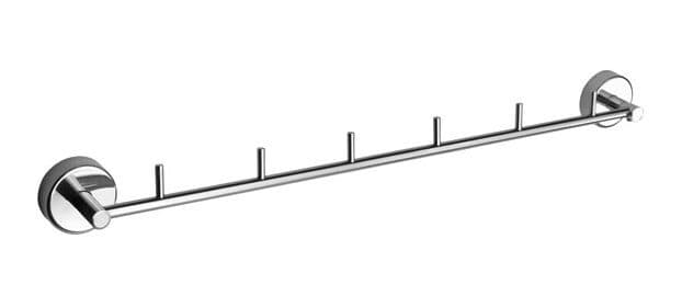 Άγκιστρο 6 θέσεων Karag Moderno 2206 Χρώμιο 47cm