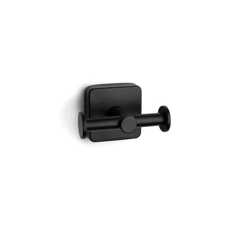 Άγκιστρο διπλό Karag Quattro 422255 Ματ Μαύρο 9x5,5x6cm