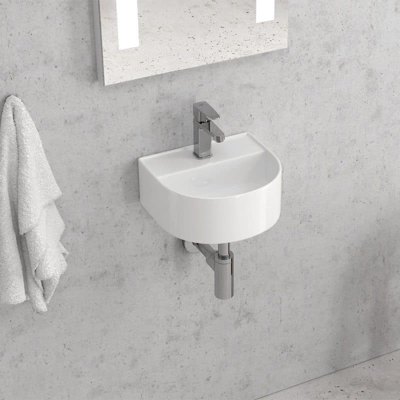 Νιπτήρας κρεμαστός Karag LT 5062 Λευκό 32x29
