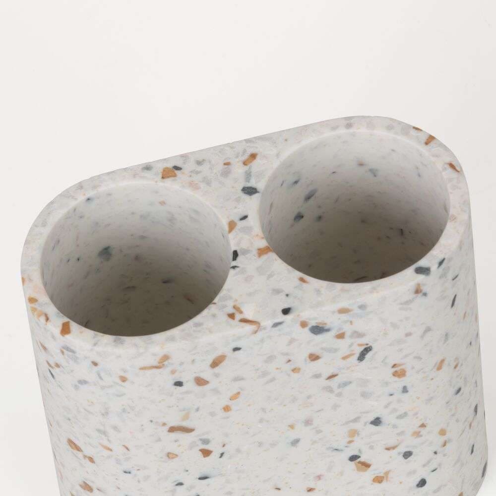 Διπλή Ποτηροθήκη Sealskin Blend 800035 terrazo 12x6,2x10,8cm - 4