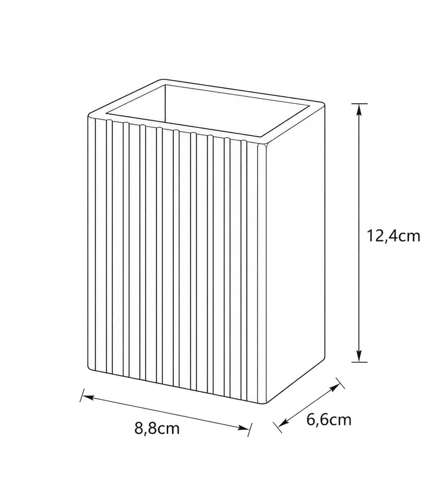 Ποτηροθήκη από Bamboo 8.8x6.6x12.4cm MRShome DF-0086000 - 2