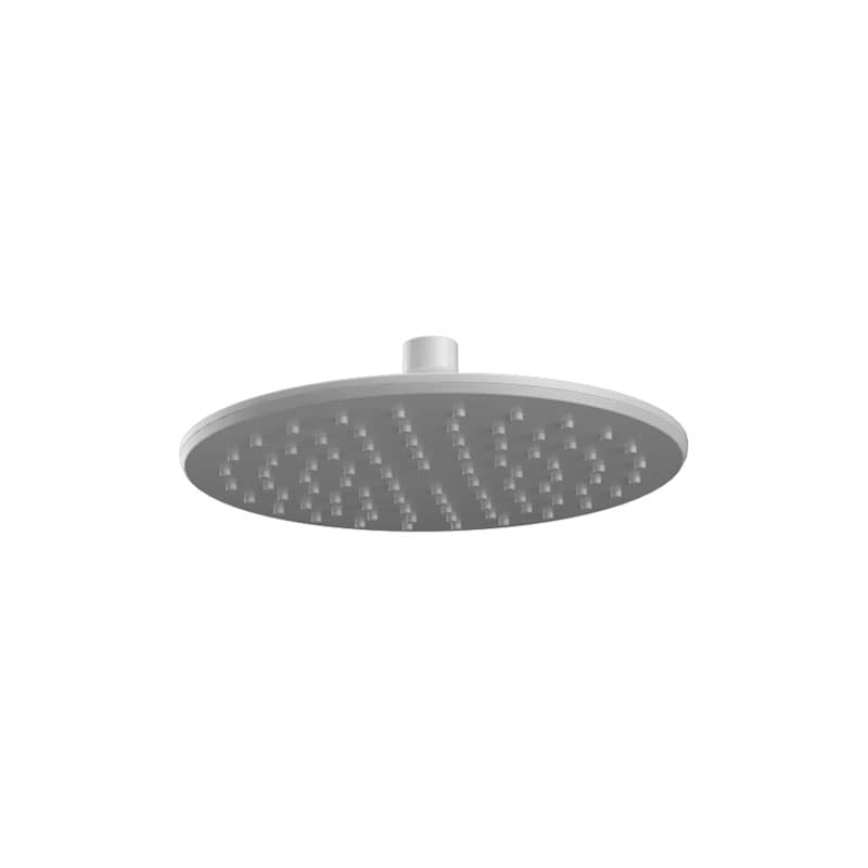 Κεφαλή Ντους Φ20cm με Βραχίονα Τοίχου Karag H13801-B + AC00903-B Ματ Λευκό - 2