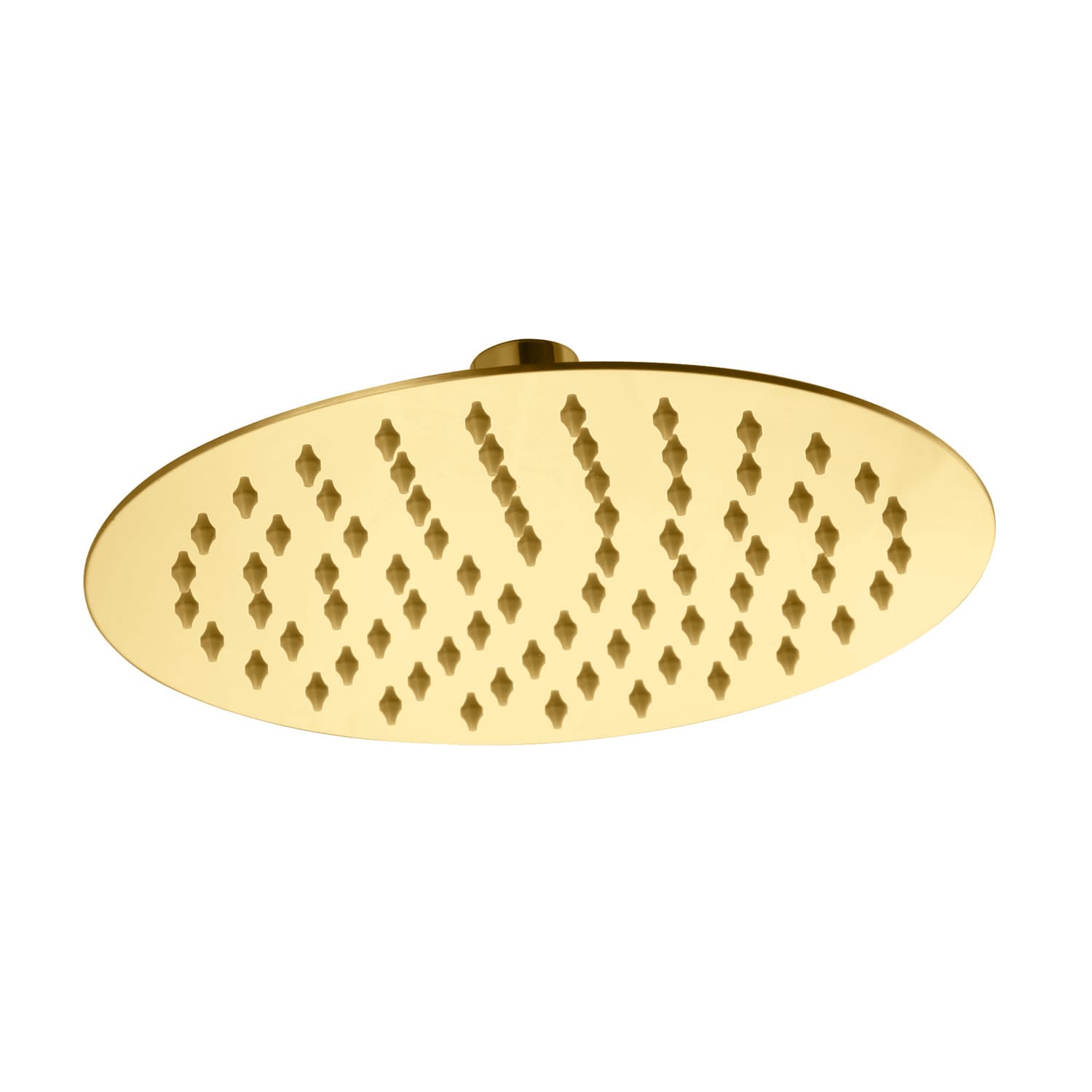 Κεφαλή Ντους Φ20cm με Βραχίονα Τοίχου Karag H13801-O + AC00903-O Χρυσό - 2