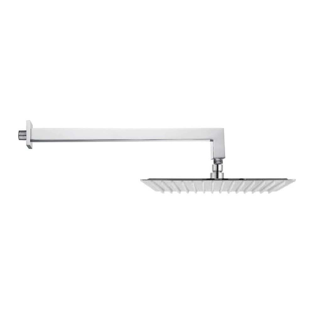 Κεφαλή Ντους 30x30cm με Βραχίονα Τοίχου 40cm Karag Praxis T263B-30 + CFG08 Χρώμιο