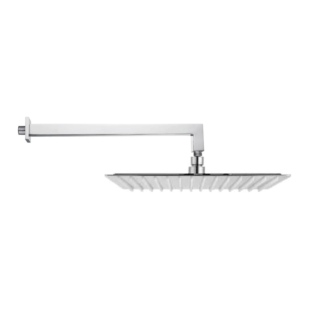 Κεφαλή Ντους 40x40cm με Βραχίονα Τοίχου 40cm Karag Praxis T263B-40 + CFG08 Χρώμιο