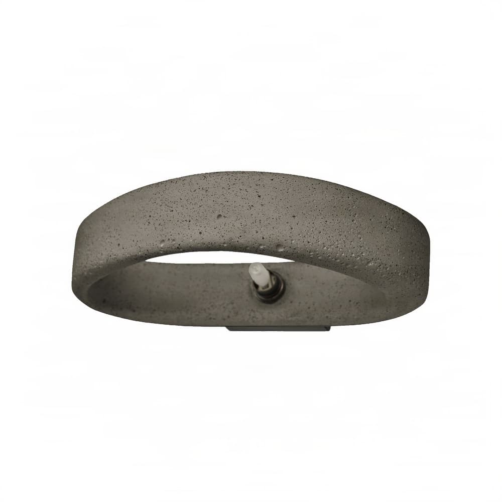 Φωτιστικό Τοίχου Urbi et Orbi Aretha W Sand Anthracite 27,5×20cm