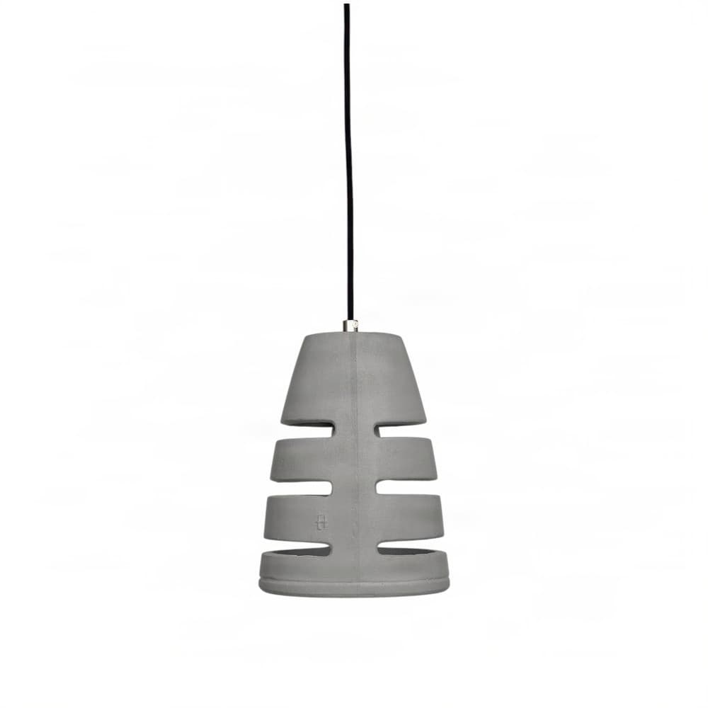 Κρεμαστό Φωτιστικό Urbi et Orbi Battaglia Dark Grey Φ15×21cm