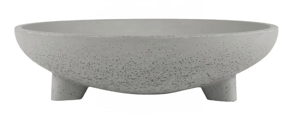 Νιπτήρας επιτραπέζιος Urbi et Orbi Caldera Medium Grey Φ43,5×11,5cm