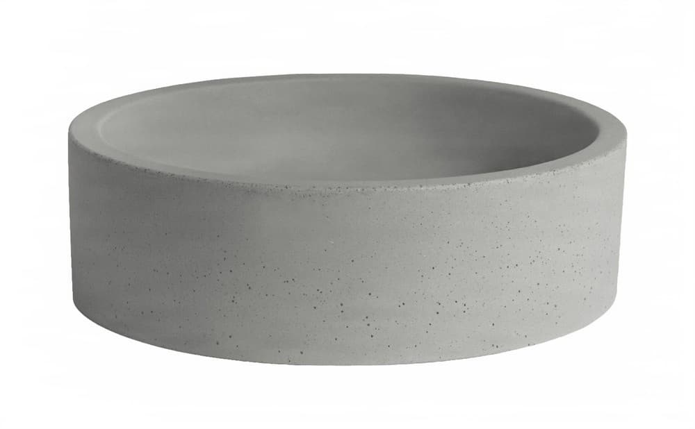 Νιπτήρας επιτραπέζιος Urbi et Orbi Circum 39 Medium Grey Φ39×12cm