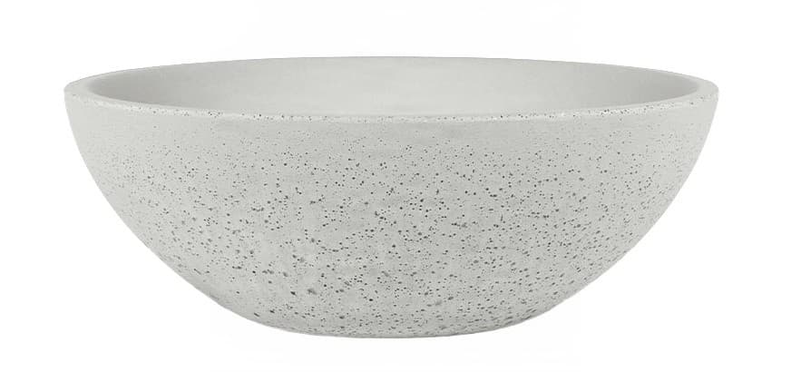 Νιπτήρας επιτραπέζιος Urbi et Orbi Circum 40 Light Grey Φ40×14,5cm