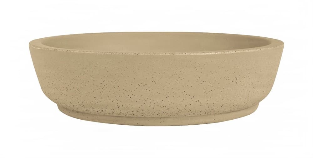 Νιπτήρας επιτραπέζιος Urbi et Orbi Circum 42 Beige Φ42×11,5cm