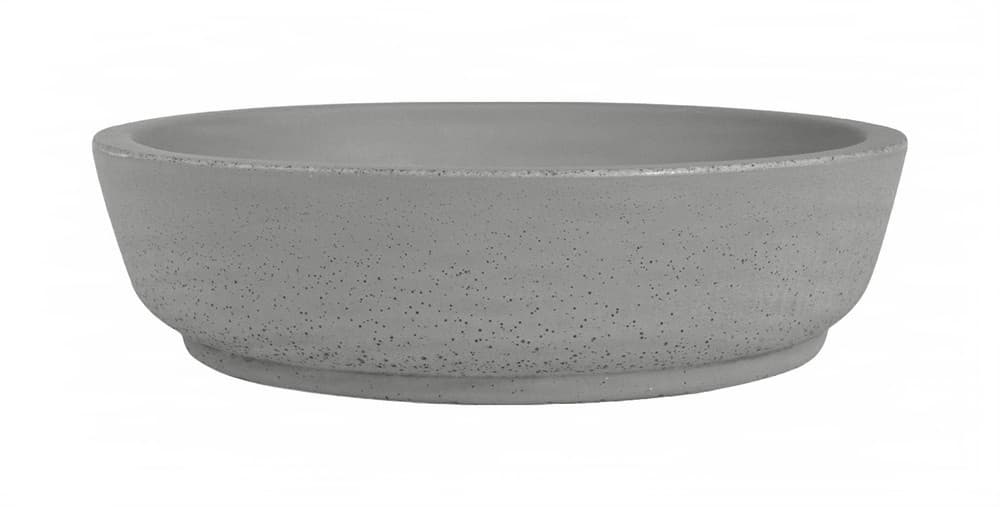Νιπτήρας επιτραπέζιος Urbi et Orbi Circum 42 Dark Grey Φ42×11,5cm
