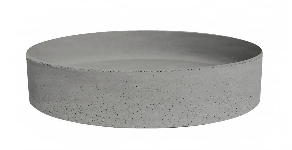 Νιπτήρας επιτραπέζιος Urbi et Orbi Circum 48 Dark Grey Φ48×10cm