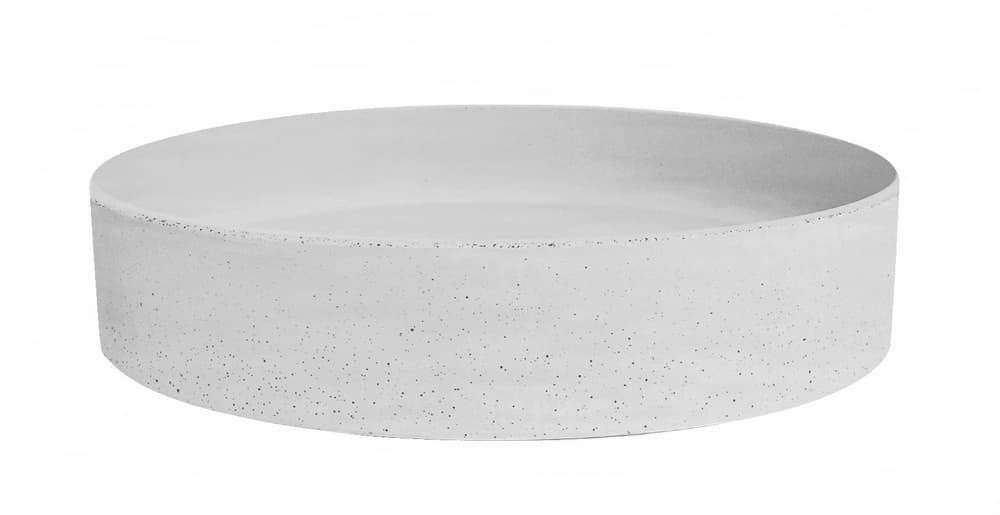 Νιπτήρας επιτραπέζιος Urbi et Orbi Circum 48 Light Grey Φ48×10cm