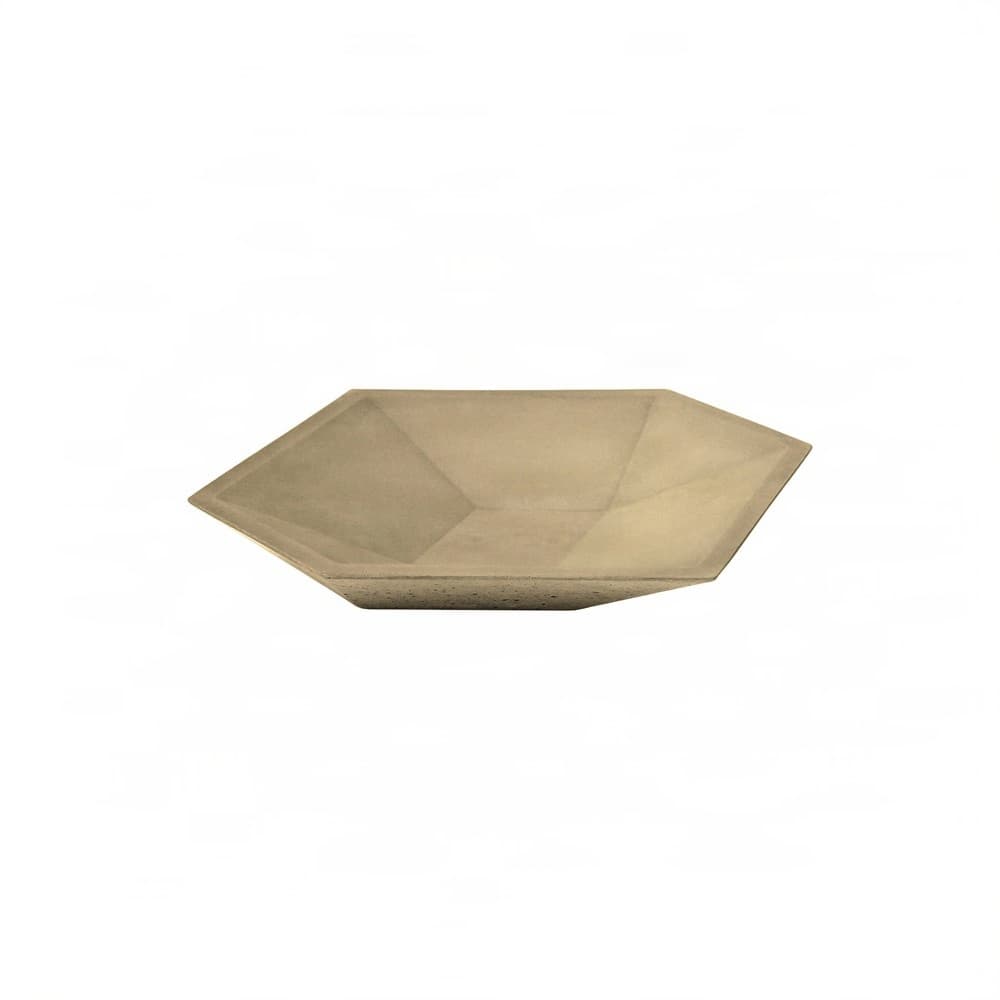 Πιάτο Διακοσμητικό Urbi et Orbi Cube Plate Beige 44×37×6,5cm