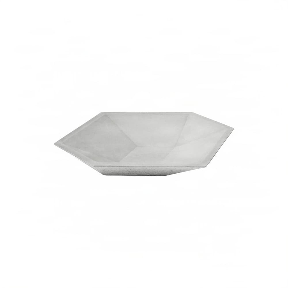 Πιάτο Διακοσμητικό Urbi et Orbi Cube Plate Light Grey 44×37×6,5cm