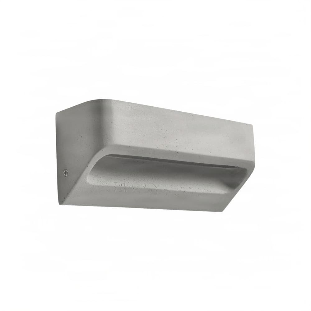 Φωτιστικό Τοίχου Urbi et Orbi Desmi Medium Grey 34,5×10×13cm