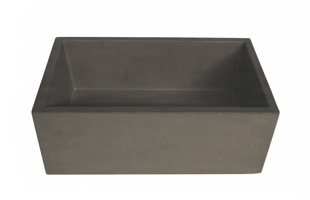 Νιπτήρας επιτραπέζιος Urbi et Orbi Immissio 45 Anthracite 45×26×17,5cm