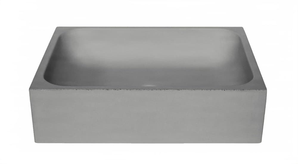 Νιπτήρας επιτραπέζιος Urbi et Orbi Immissio 50 Dark Grey 50×37×13,5cm