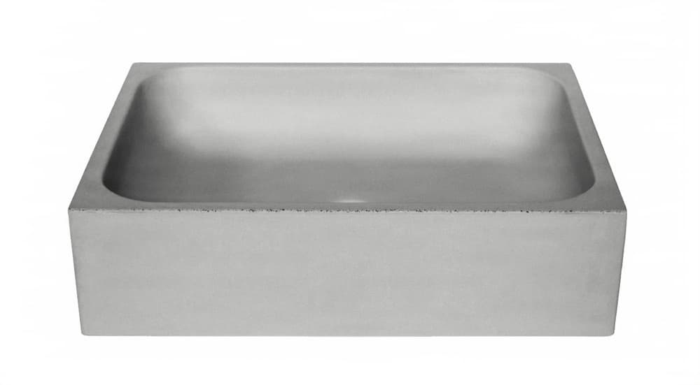 Νιπτήρας επιτραπέζιος Urbi et Orbi Immissio 50 Medium Grey 50×37×13,5cm