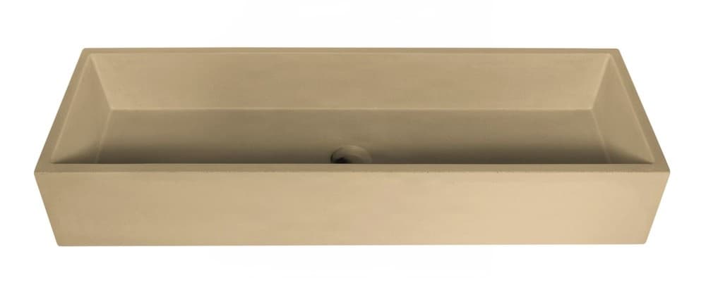 Νιπτήρας επιτραπέζιος Urbi et Orbi Immissio 90 Beige 90×31×15cm