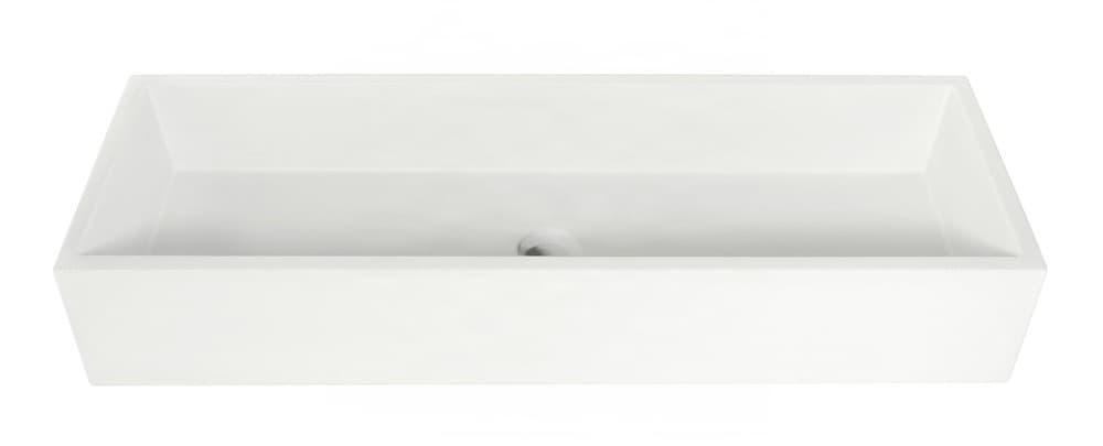 Νιπτήρας επιτραπέζιος Urbi et Orbi Immissio 90 Ivory 90×31×15cm