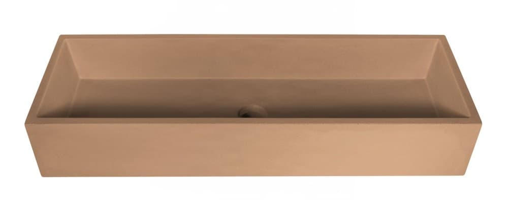 Νιπτήρας επιτραπέζιος Urbi et Orbi Immissio 90 TAN 90×31×15cm