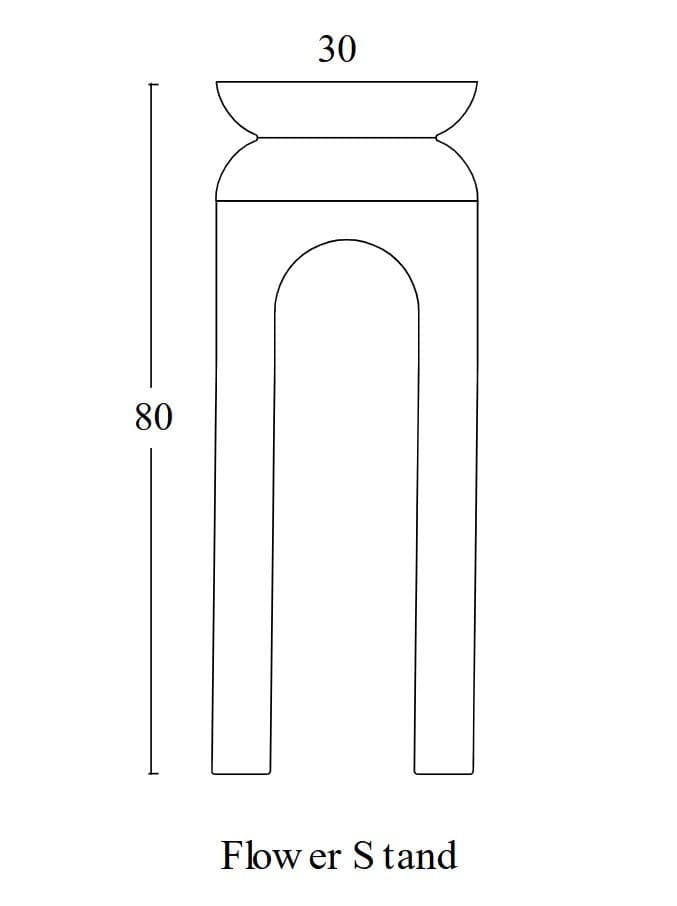 Urbi Et Orbi Kamara Flower Stand D