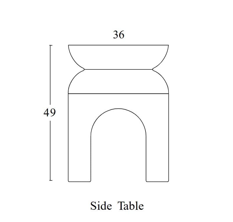 Urbi Et Orbi Kamara Side Table D