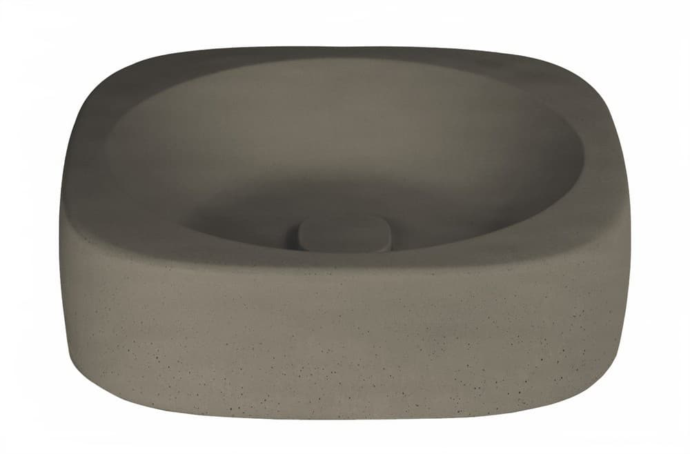Νιπτήρας επιτραπέζιος Urbi et Orbi Orilla Anthracite 40×40×12cm