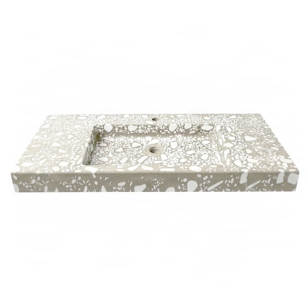 Νιπτήρας κρεμαστός και επίπλου Urbi et Orbi Plura Terra WET 130×50×12cm