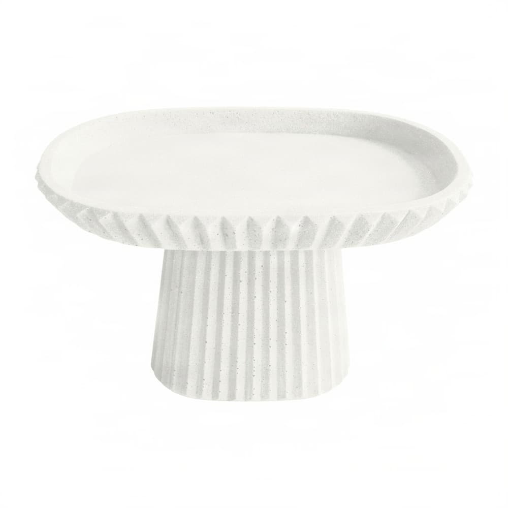 Πιατέλα με Πόδι Urbi et Orbi Siman Cake Stand Sand Ivory 32×21×20cm