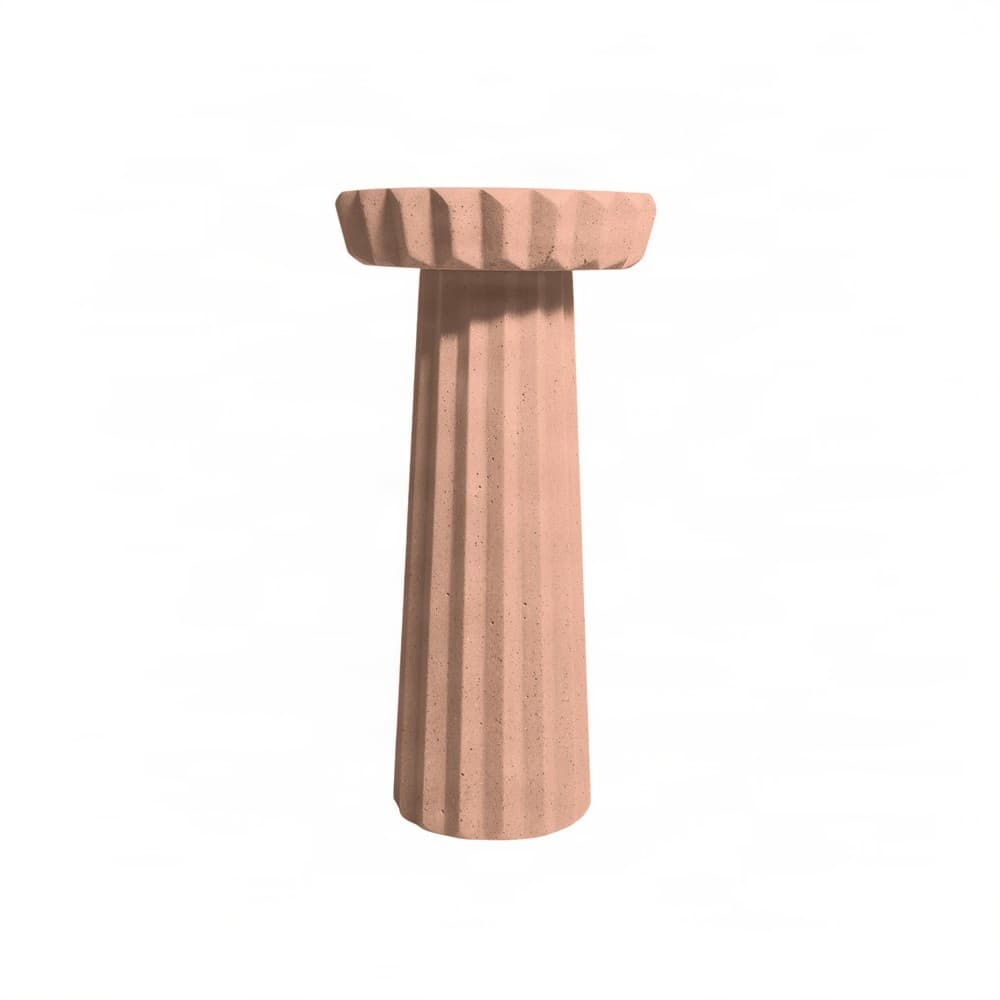 Κηροπήγιο Urbi et Orbi Siman Short ROZ Φ14×28cm