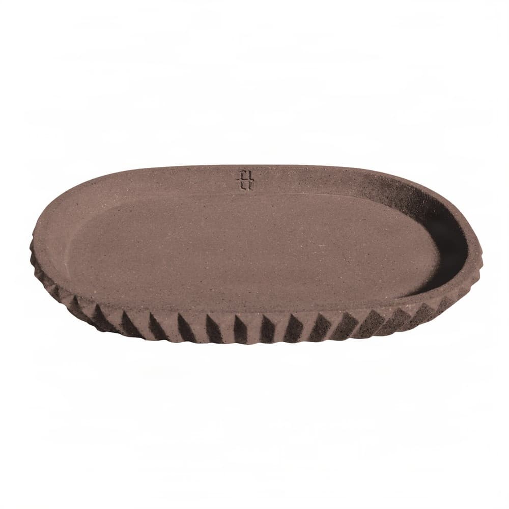 Πιατέλα Urbi et Orbi Siman Dish Big GRA 40×26×3cm
