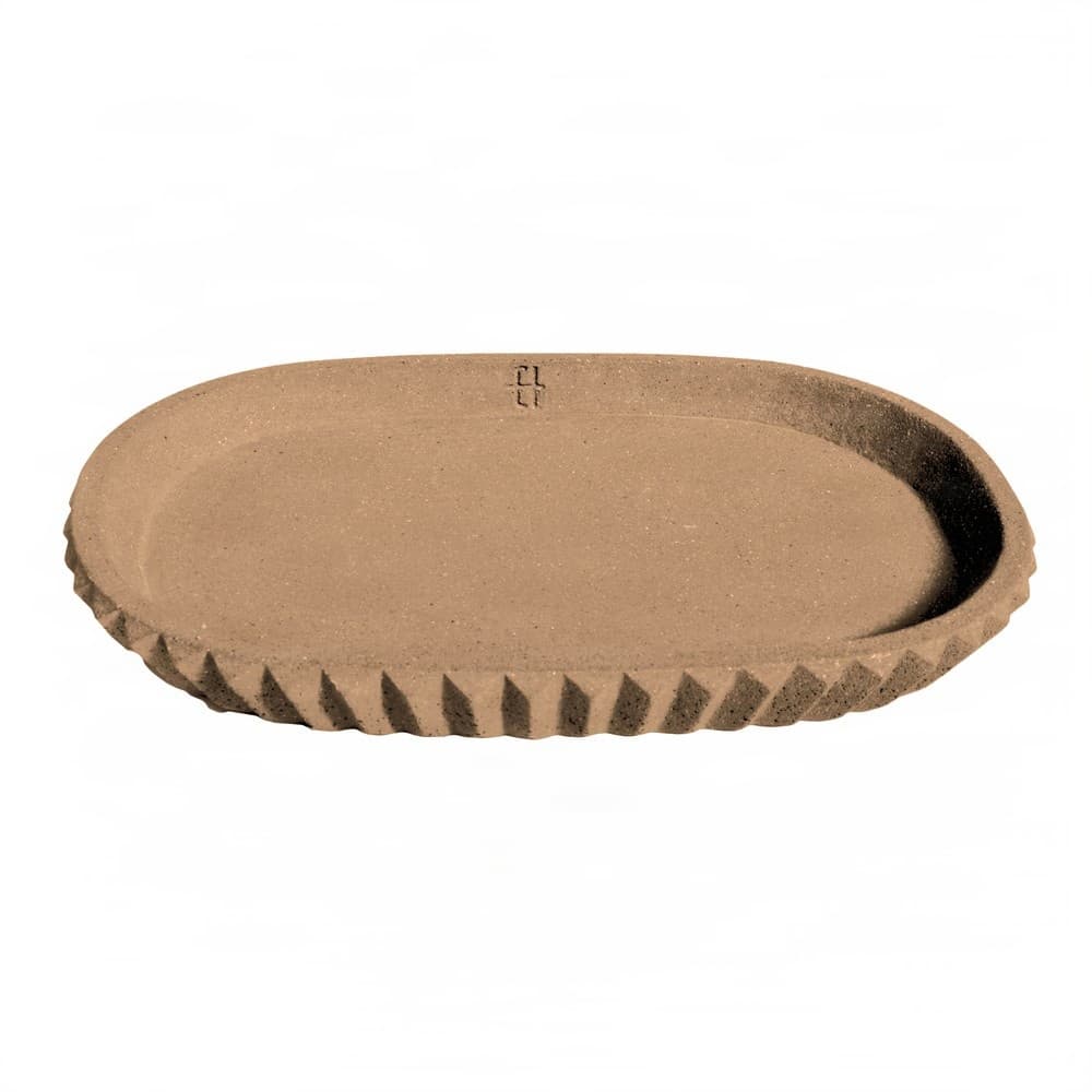 Πιατέλα Urbi et Orbi Siman Dish Big TAN 40×26×3cm