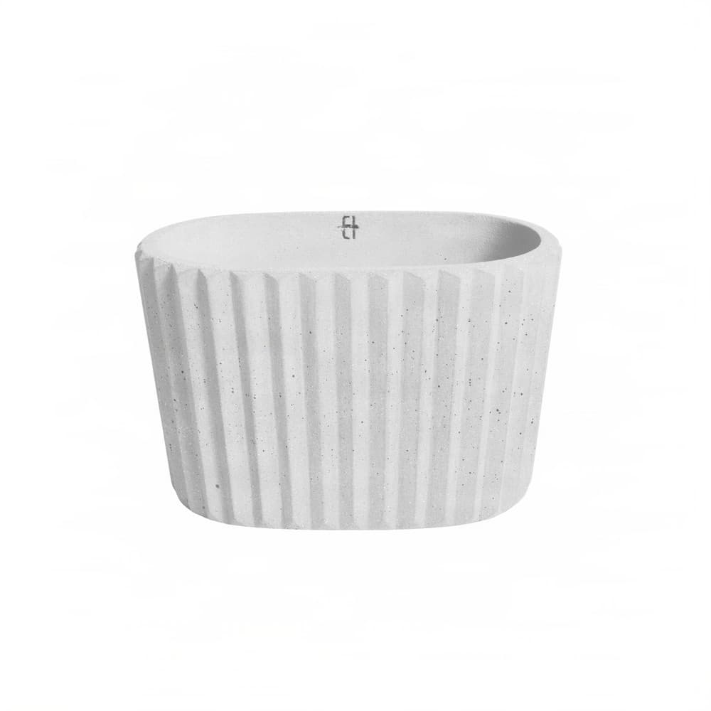 Βάζο Urbi et Orbi Siman Sand Grey 26×16×16cm