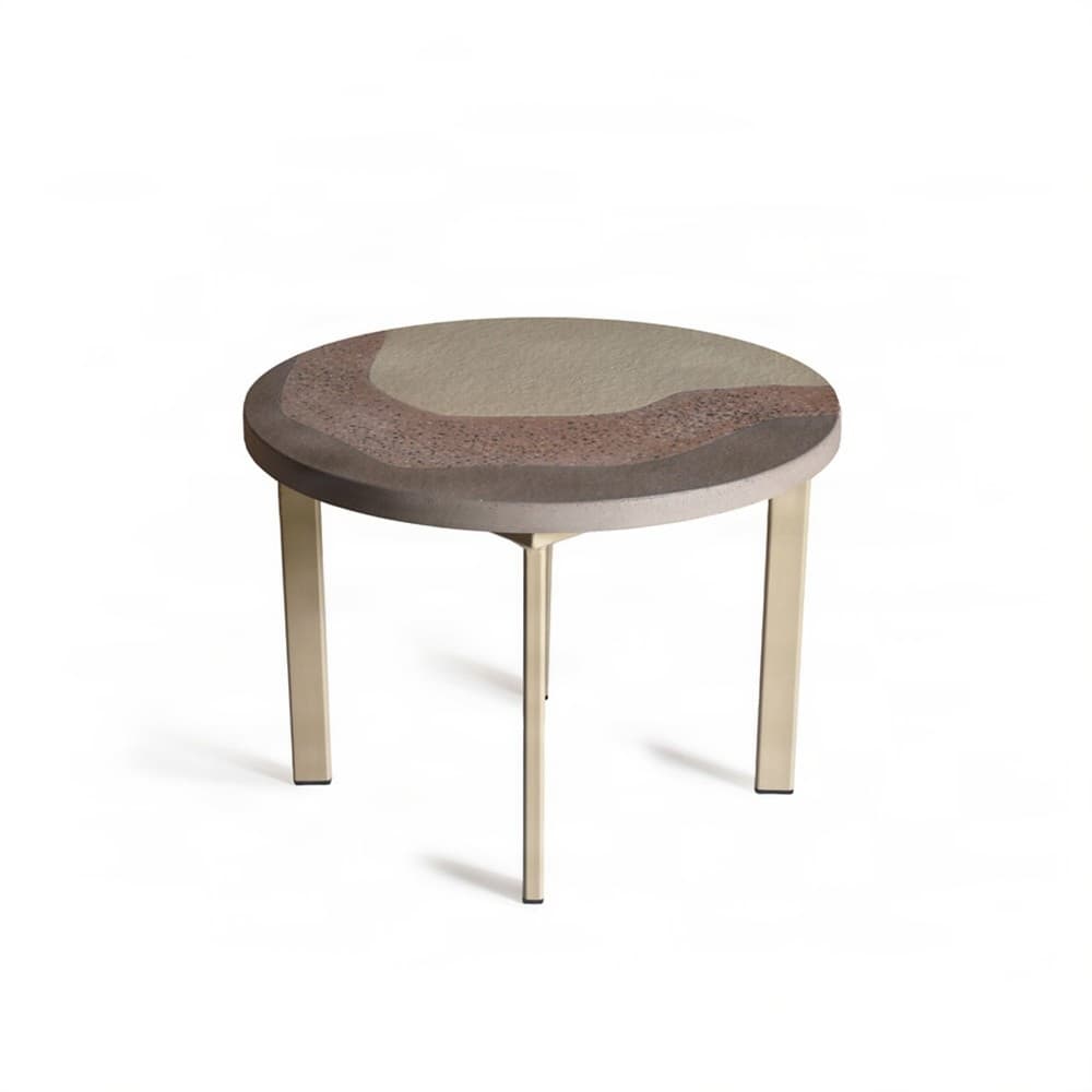 Βοηθητικό Τραπέζι Urbi et Orbi Strata με Τυχαίο Μοτίβο Φ60×45cm