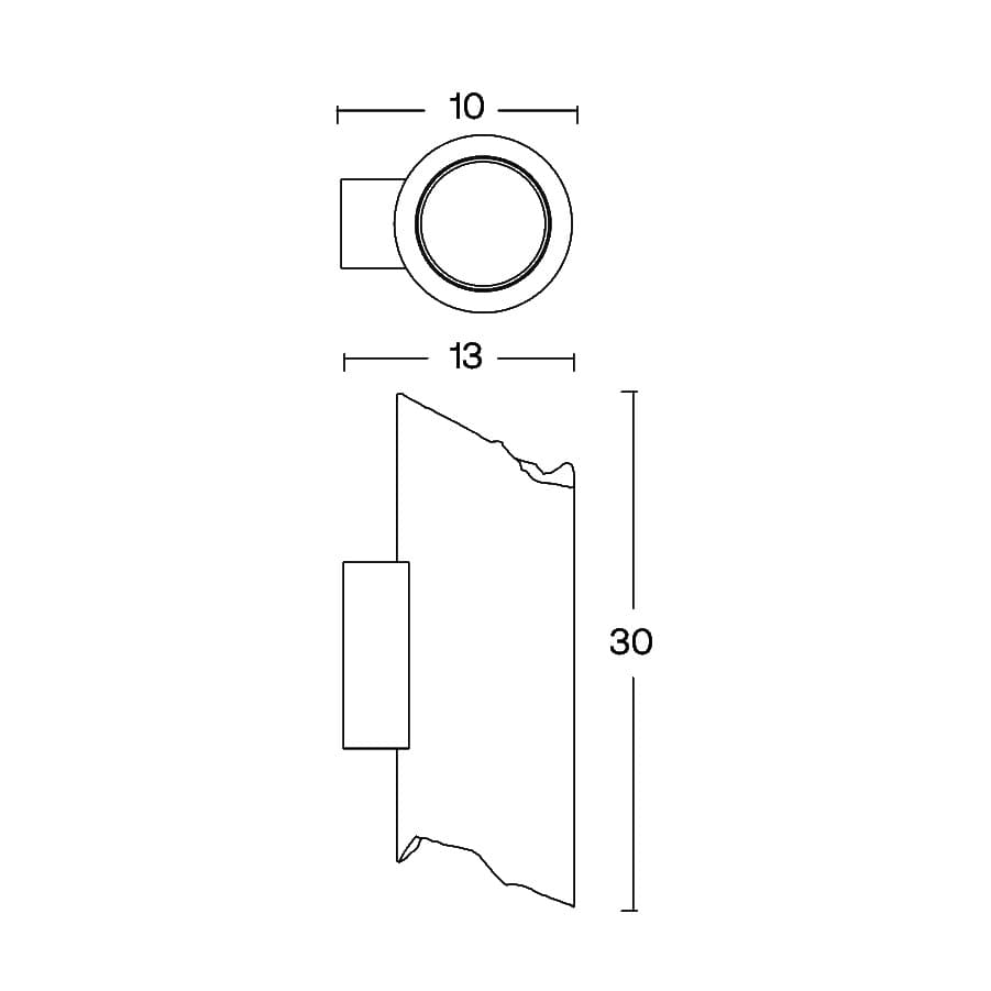 Urbi Et Orbi Strata Wall Lamp Sxedio