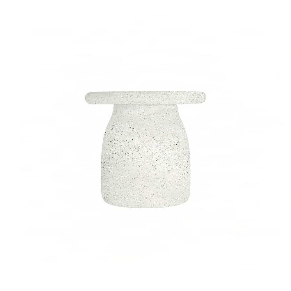Βοηθητικό Τραπέζι Urbi et Orbi Sundtan Sand Ivory Φ50×47cm