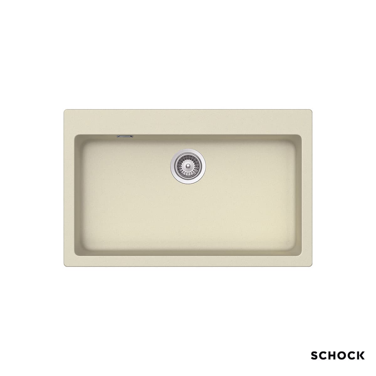 Νεροχύτης κουζίνας Schock Cristalite Manhattan 30080-1321 Vanilla 79x50 (ένθετος)