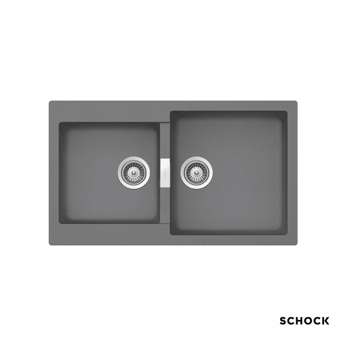 Νεροχύτης κουζίνας Schock Cristalite Manhattan 30290-1441 Croma 86x50 (ένθετος)