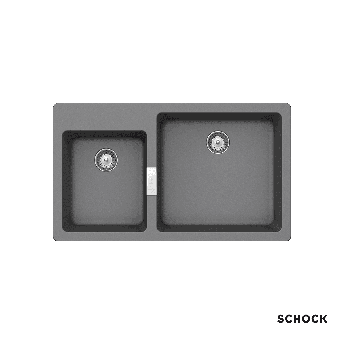 Νεροχύτης κουζίνας Schock Cristalite Manhattan 30291-1441 Croma 86x50 (ένθετος)