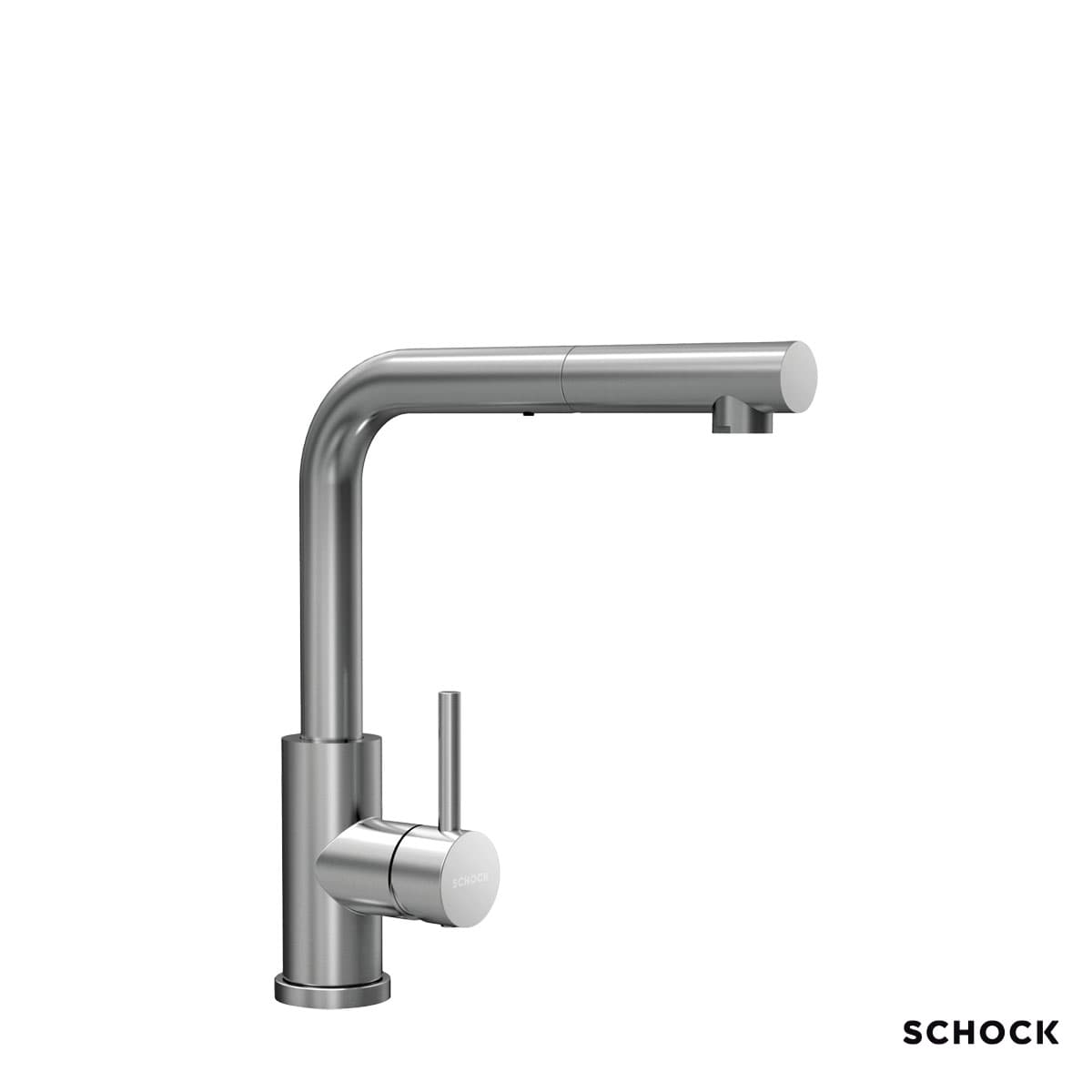Μπαταρία κουζίνας Schock Kantus 534120-110 Inox Brushed Υ28,8cm