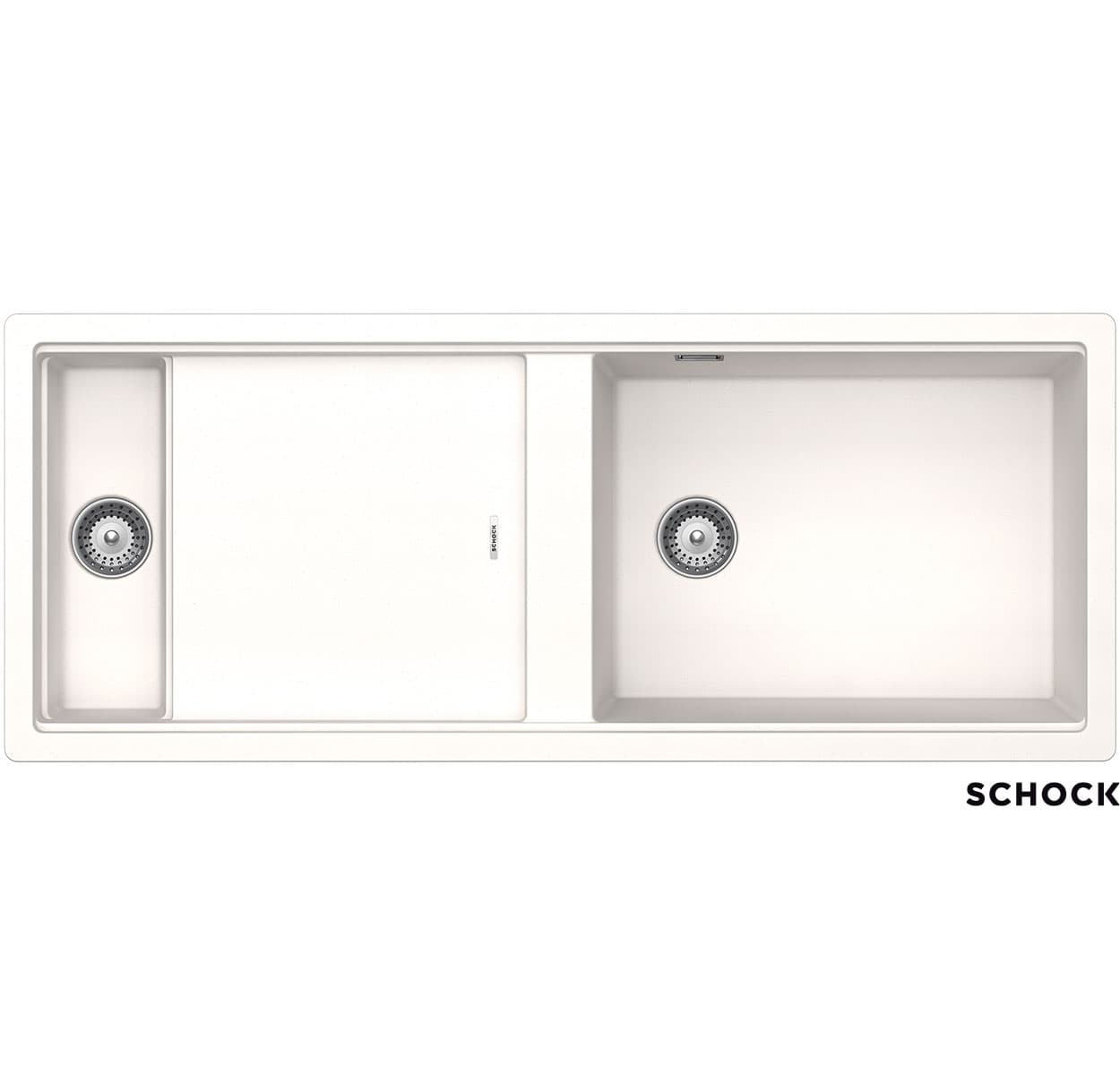 Νεροχύτης κουζίνας γρανιτένιος Schock Cristadur Prepstation 81500-1302 Polaris 114×46 (ένθετος)