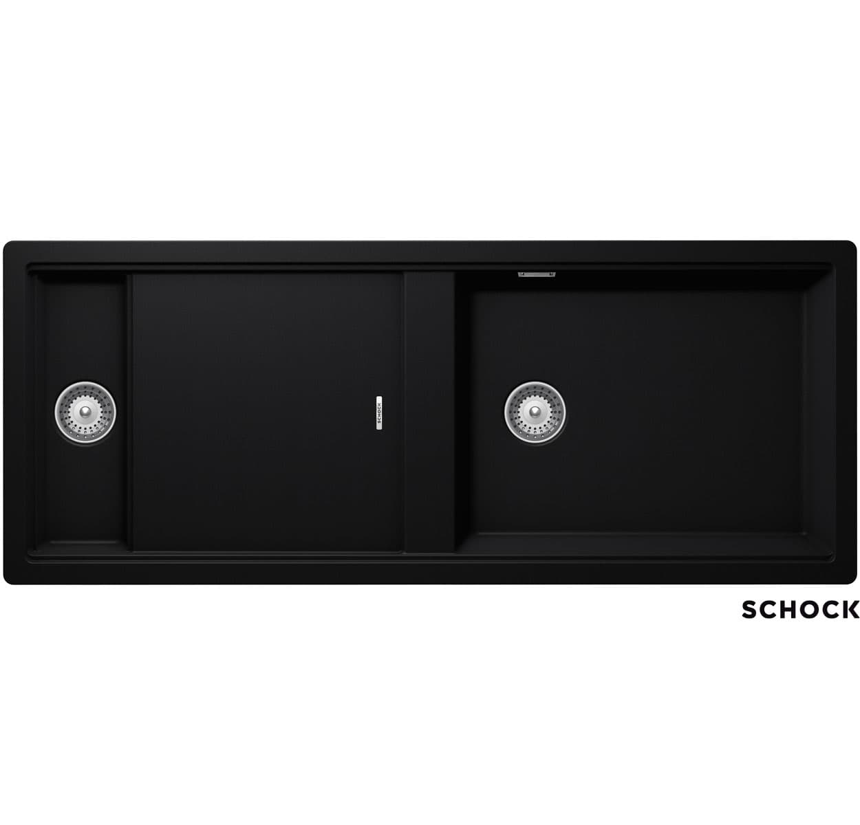 Νεροχύτης κουζίνας γρανιτένιος Schock Cristadur Prepstation 81500-1402 Puro 114×46 (ένθετος)