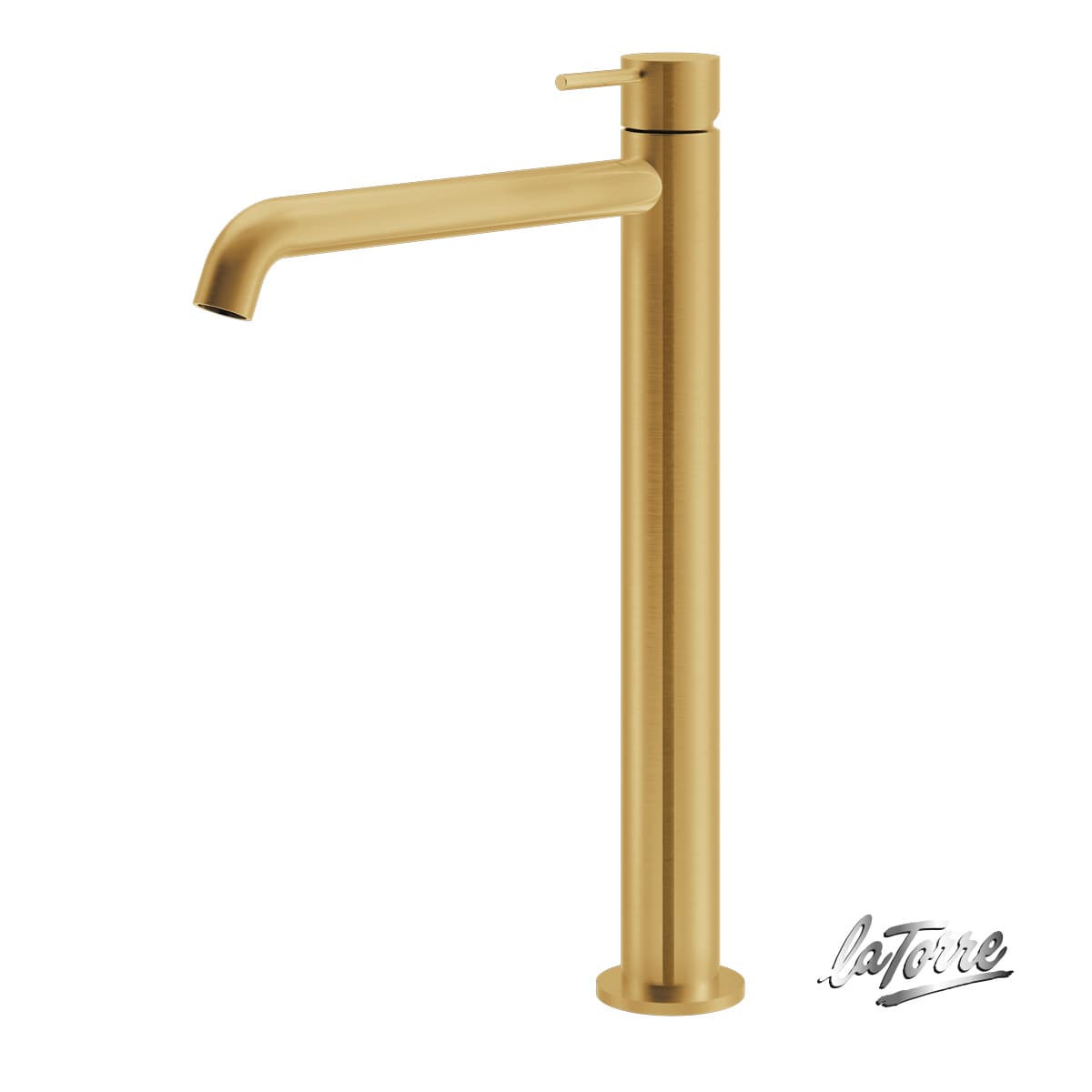 Μπαταρία Νιπτήρος Ψηλή La Torre Elle 35016-211 Gold Brushed PVD