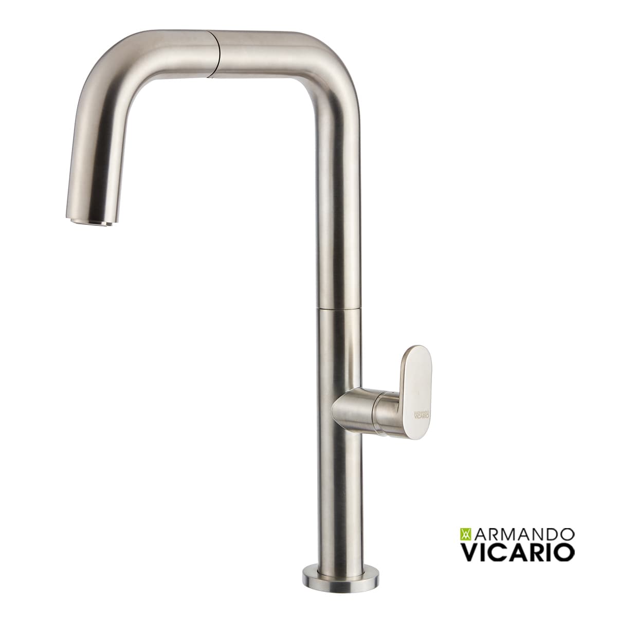 Μπαταρία κουζίνας Armando Vicario Eva 400746-110 Inox Σατινέ Υ35,5cm