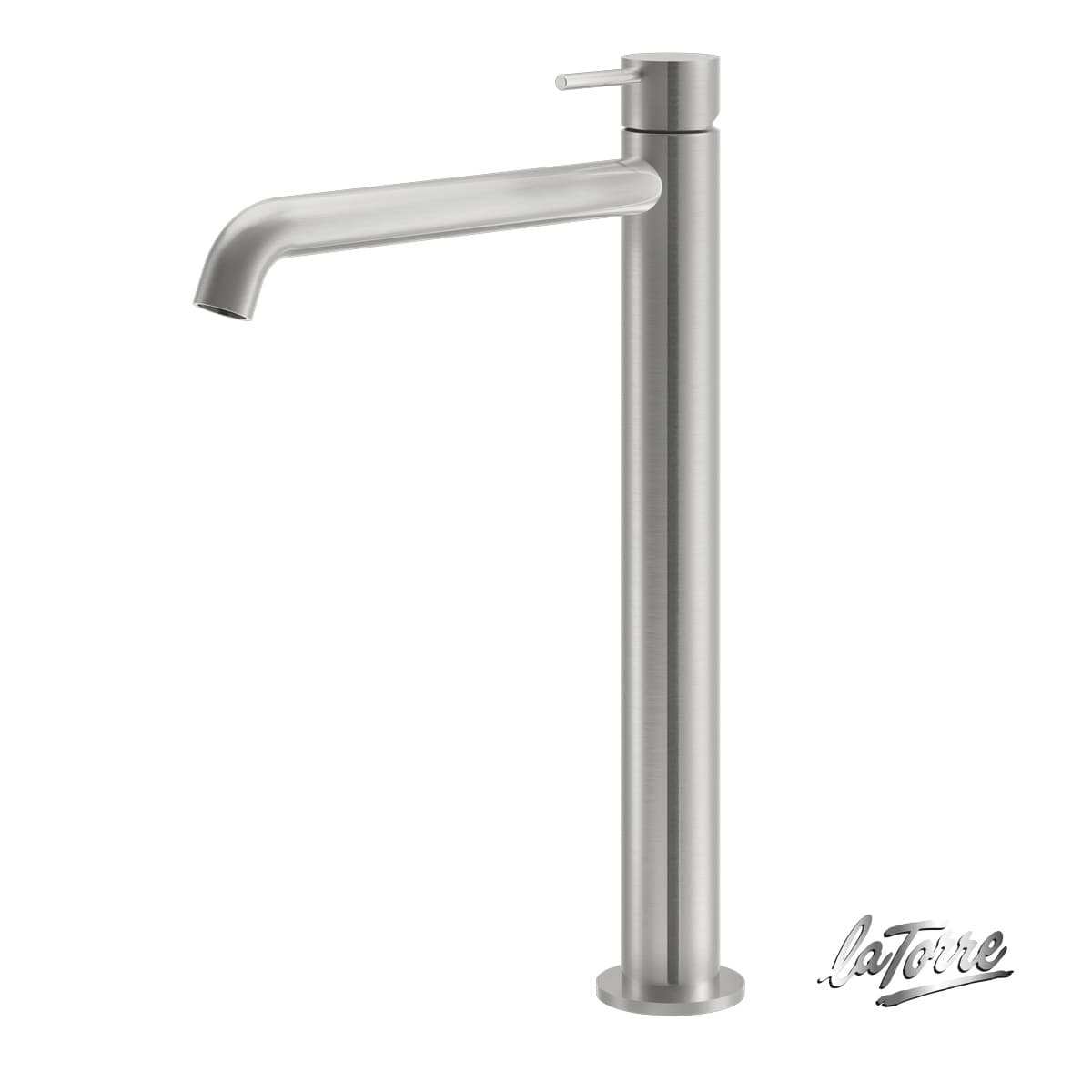 Μπαταρία Νιπτήρος Ψηλή La Torre Elle 35016-111 Inox Σατινέ