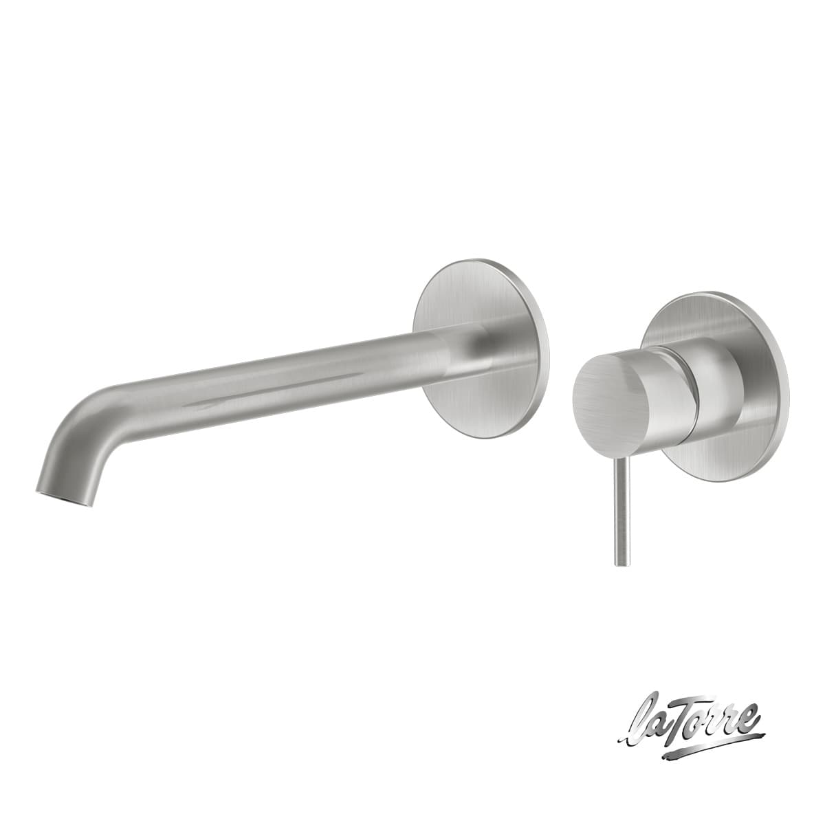 Μπαταρία Νιπτήρος Εντοιχισμού La Torre Elle 35032-111 Inox Σατινέ