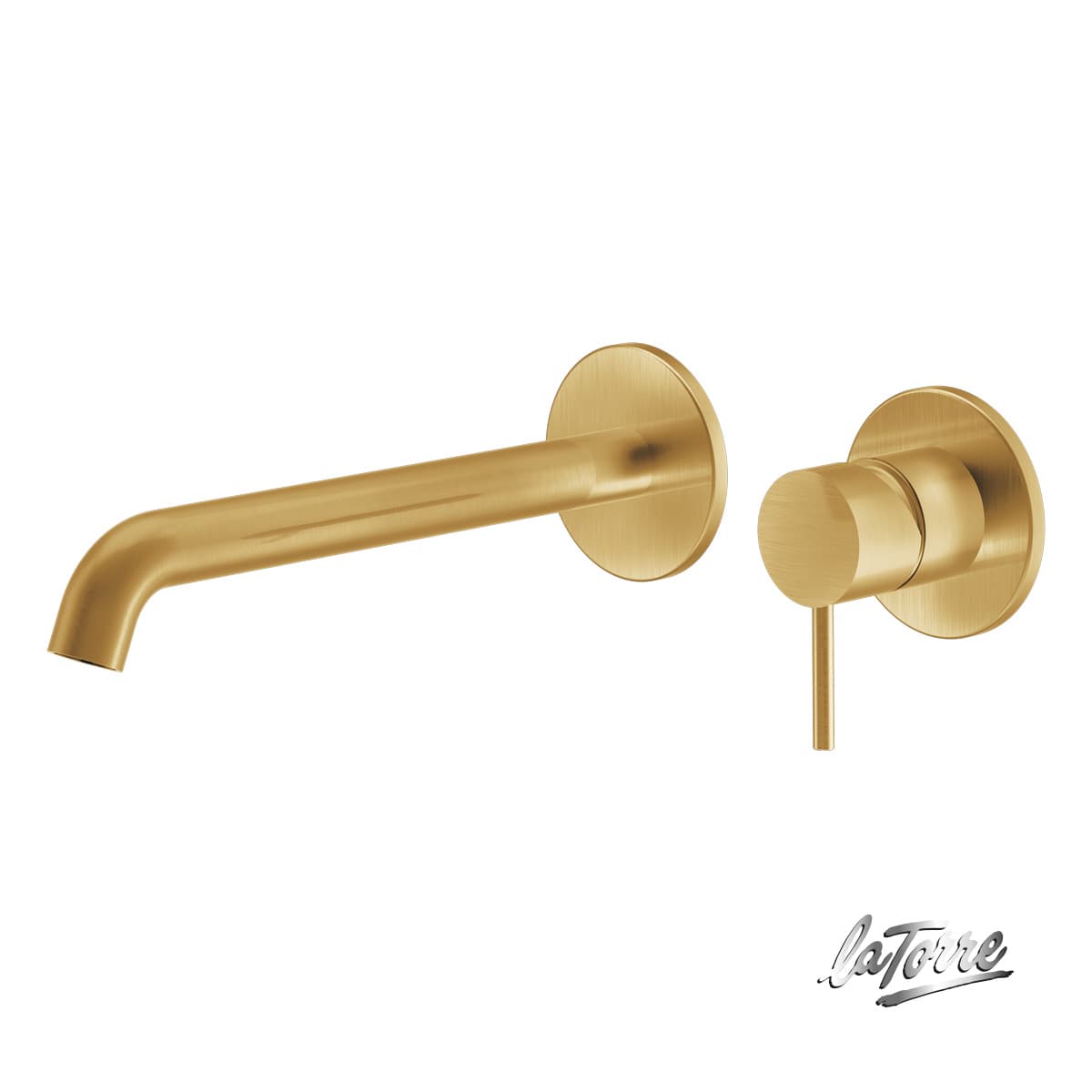 Μπαταρία Νιπτήρος Εντοιχισμού La Torre Elle 35032-211 Gold Brushed PVD